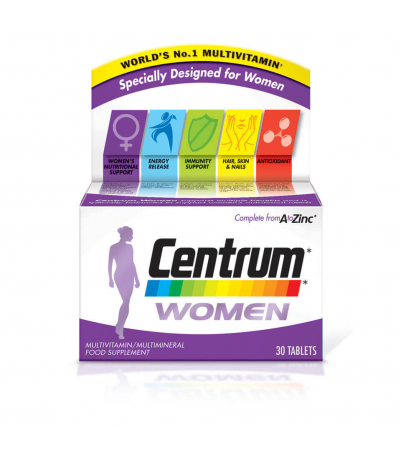 Centrum Women Multivitamin Tablets - (30 Tabletten)